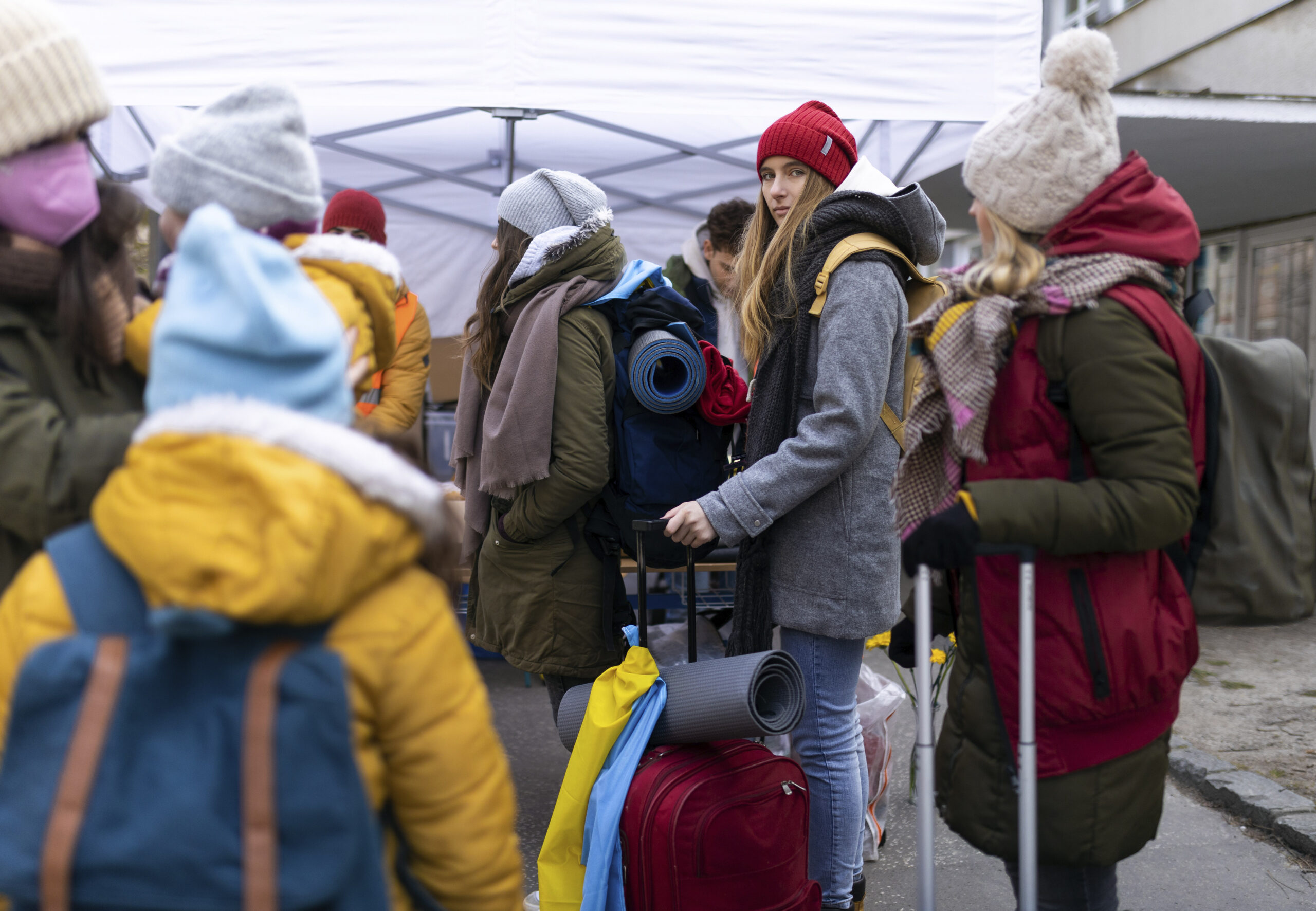 Ukrainer flüchten, Cherkasy Help, Bielefelder Flüchtlingfonds