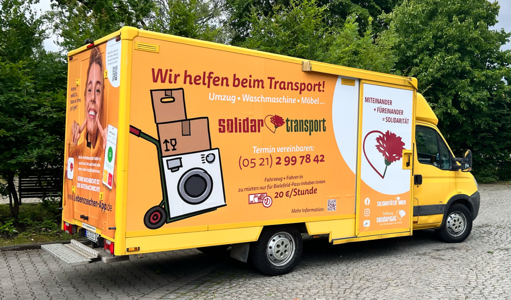 solidartransport Bielefeld Transporter
