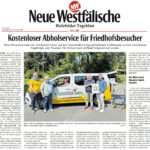 Kostenloser Abholservice für Friedhofsbesucher